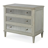Monarch Traditional 3-Drawer Nightstand