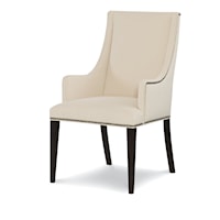 Claire Transitional Dining Arm Chair