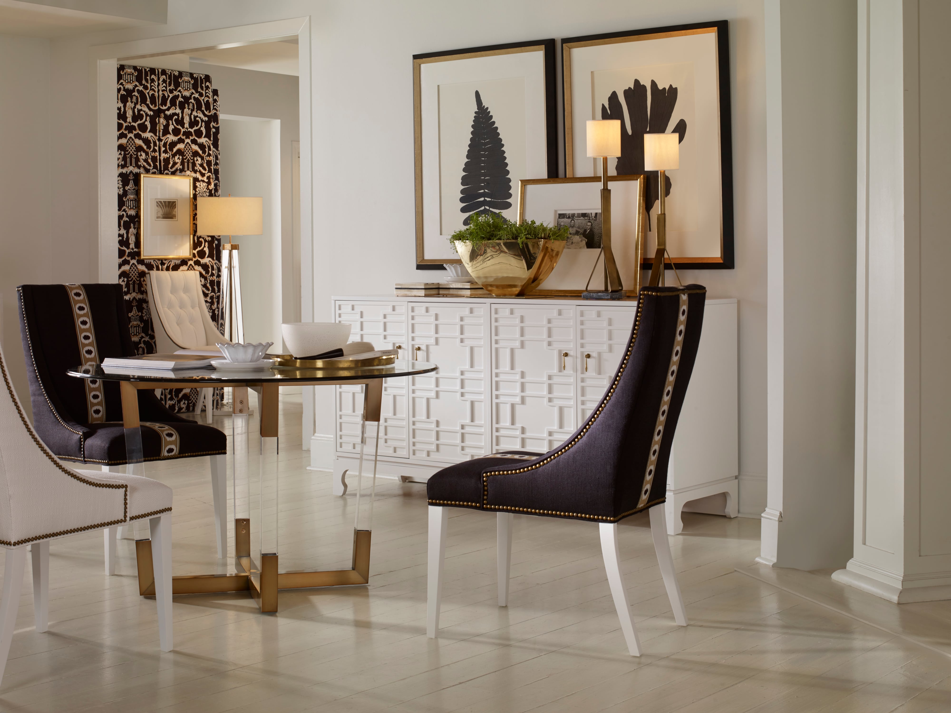 Century Century Chair Tufted Side Chair