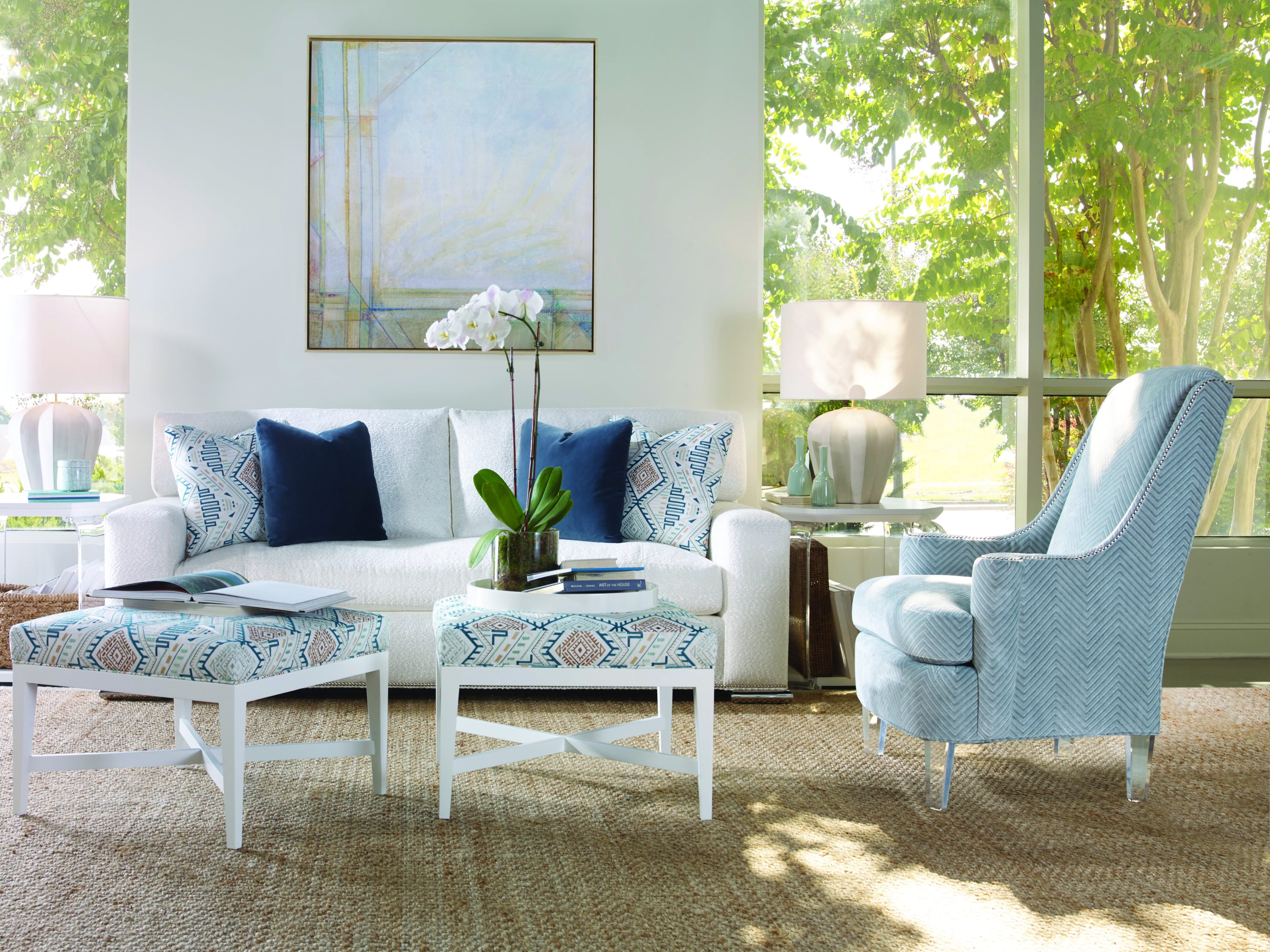 Century Century Chair Square Ottoman