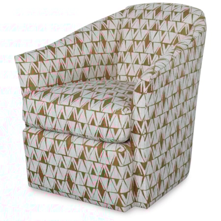 Barrel Swivel Chair