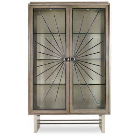 Sunburst Display Cabinet