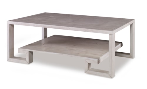 Greek Key Cocktail Table-Peninsula