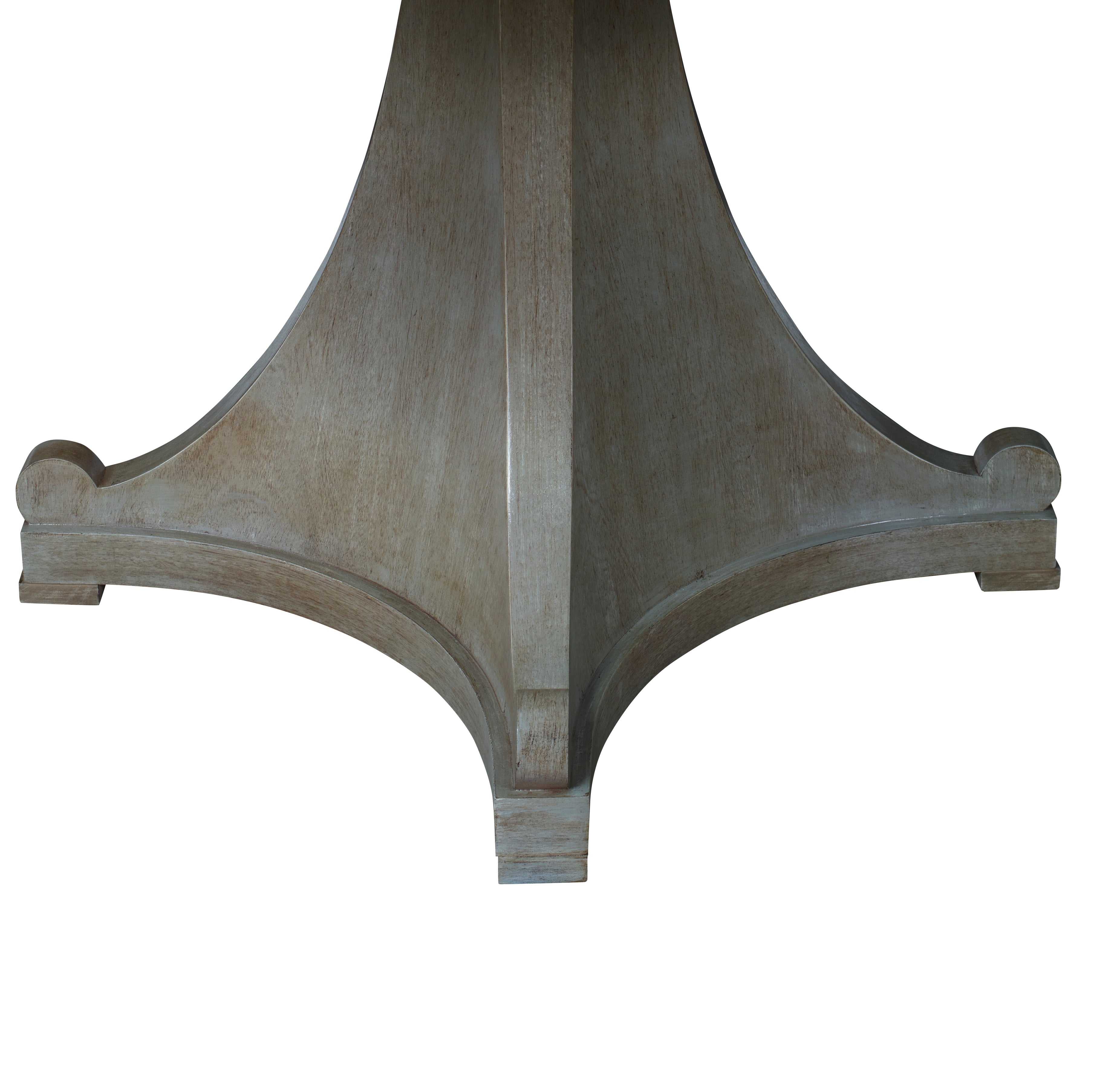 54 Quad-Pedestal Round Dining Table