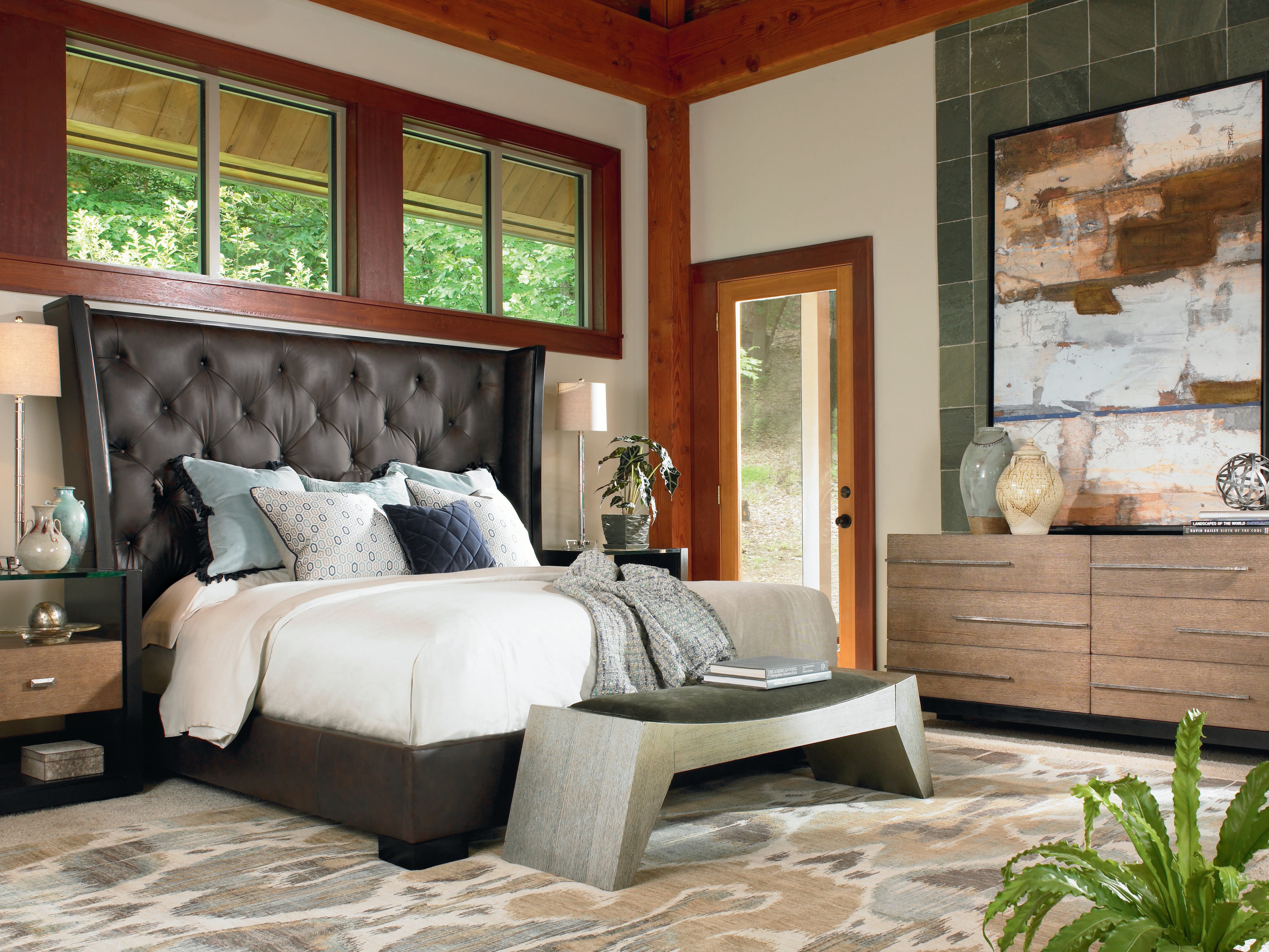 King Upholstered Bed