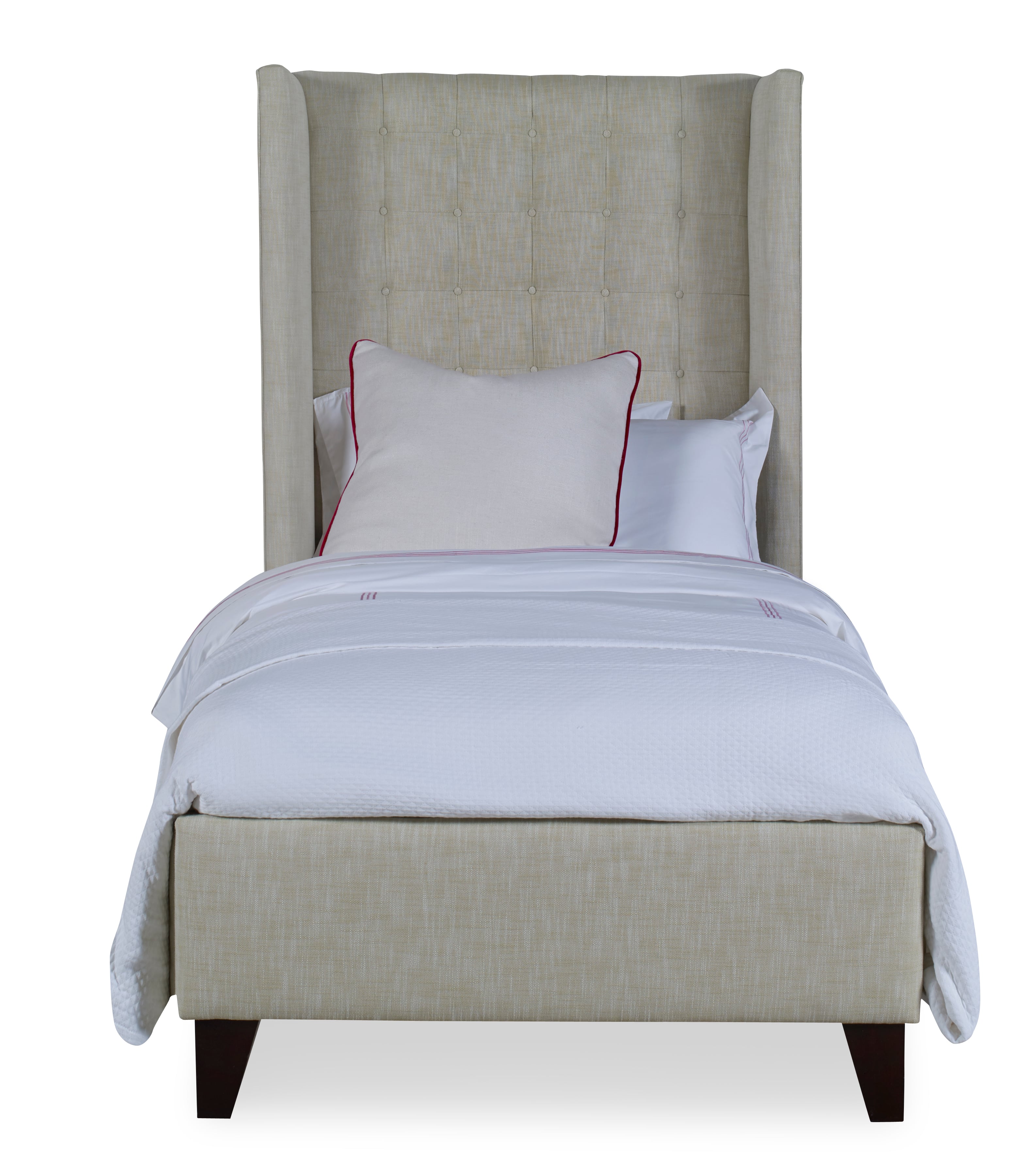 Details Low Wing Bed - Twin