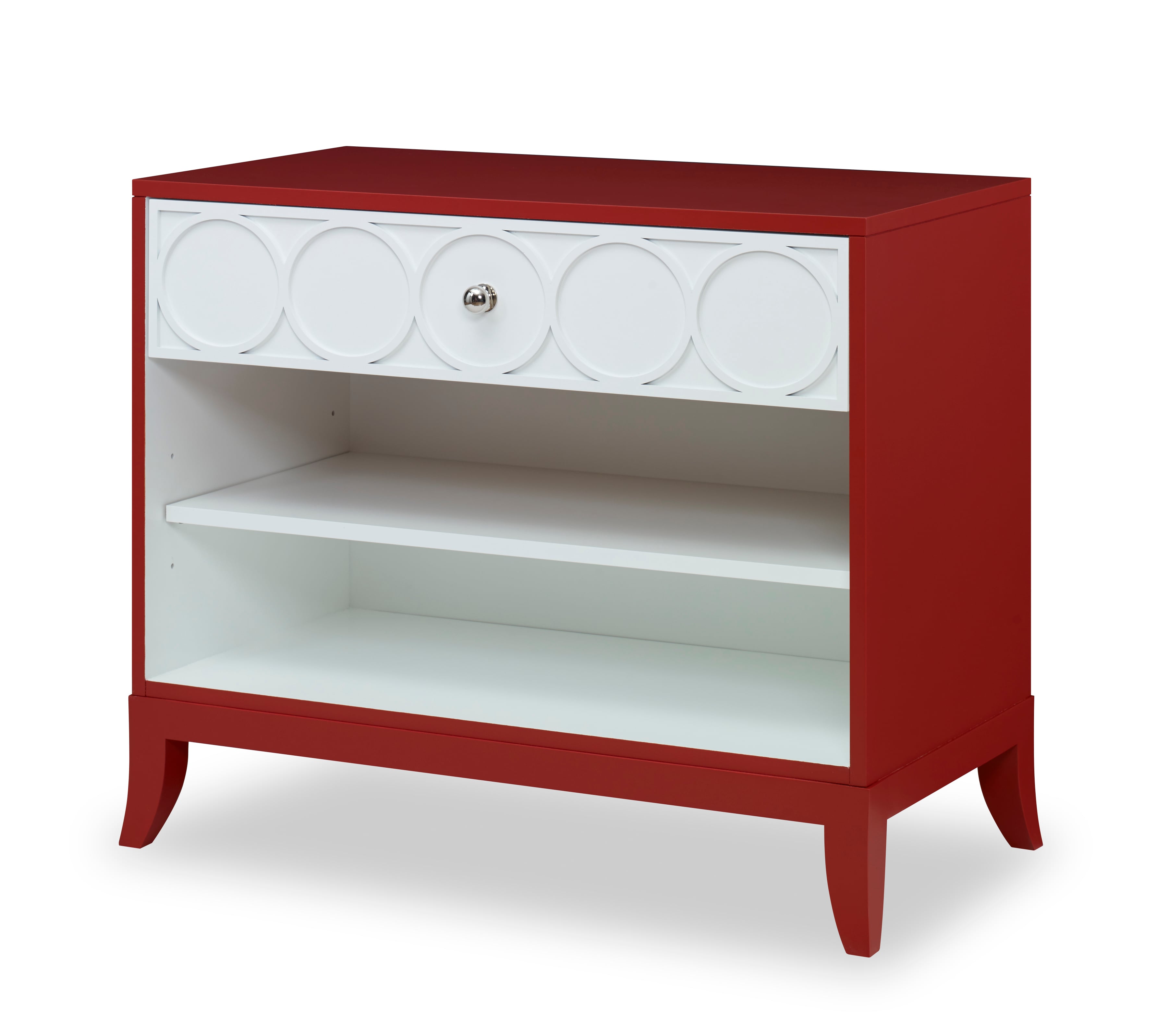 Details Single Drawer Large Nightstand