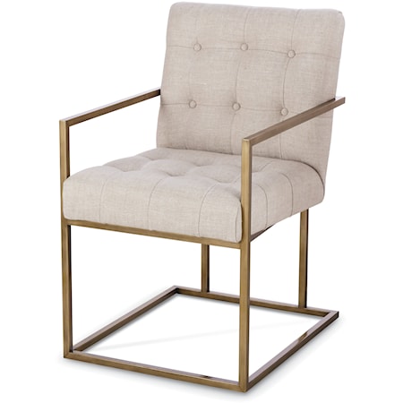 Kendall Metal Arm Chair