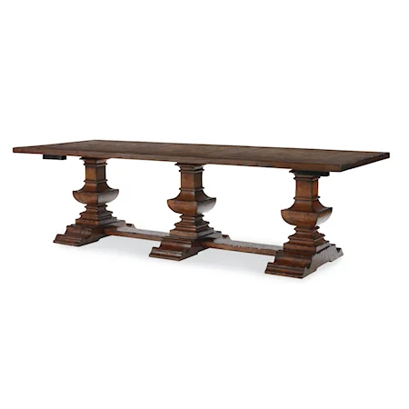 Sun Valley Transitional Dining Table