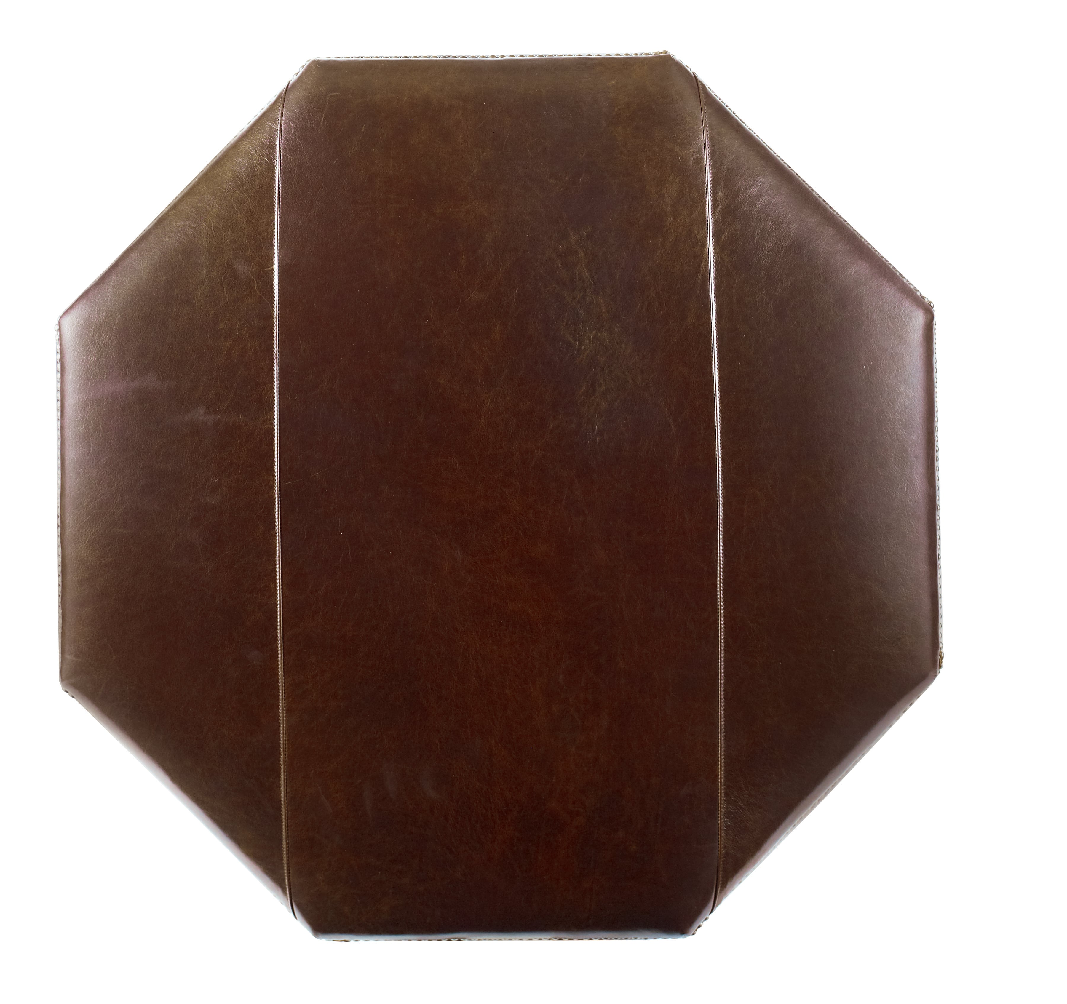 Cole Leather Ottoman