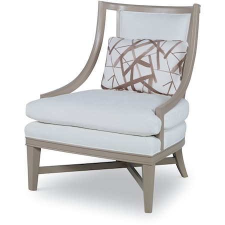 Woolcott Contemporary Upholstered Accent Chair