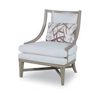 Woolcott Contemporary Upholstered Accent Chair