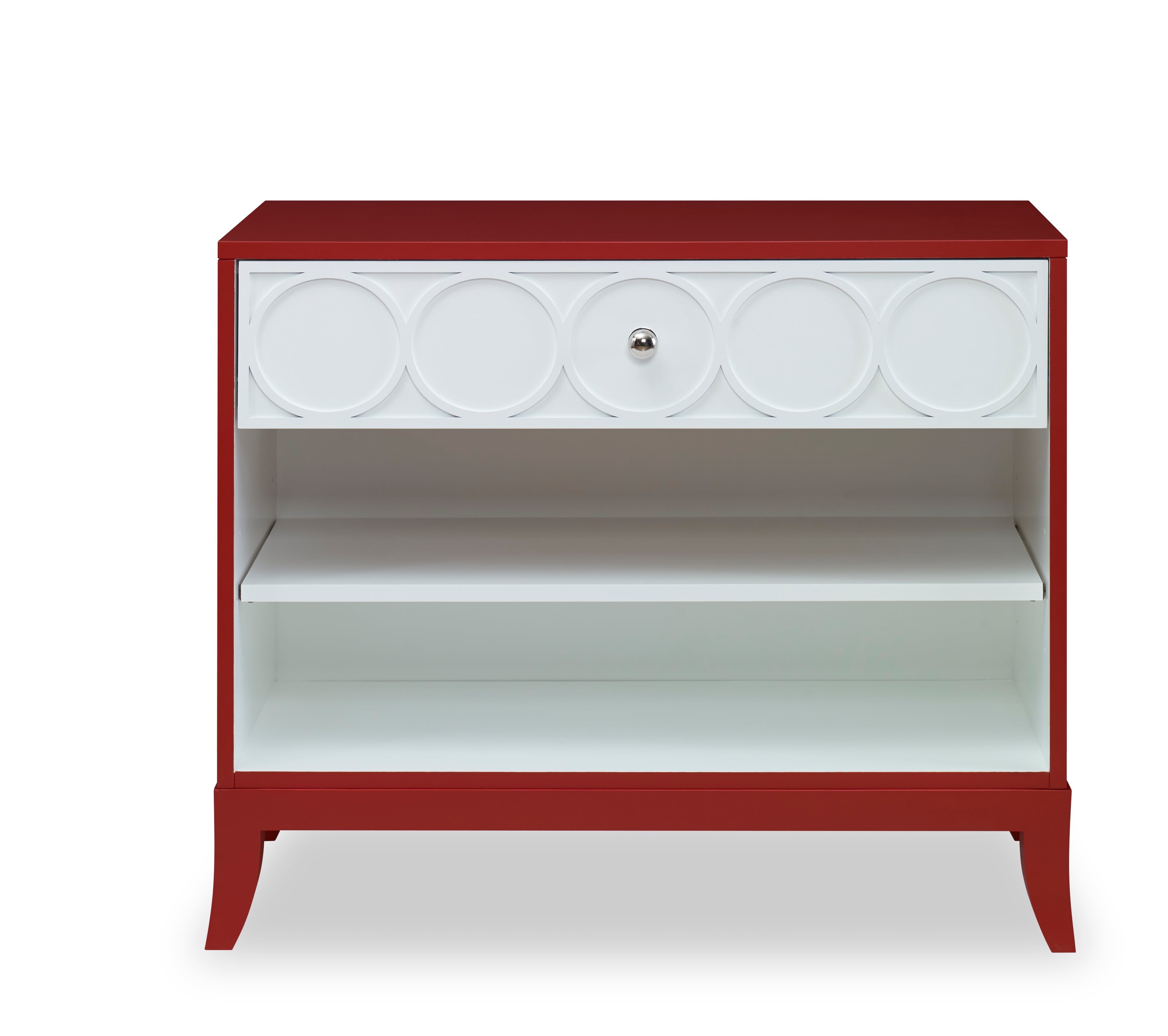 Details Single Drawer Large Nightstand