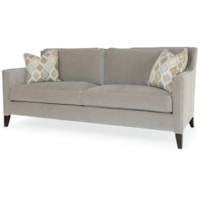 Contemporary Del Mar Apartment Sofa with Slope Arms