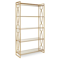 Monarch Traditional Open Back Etagere
