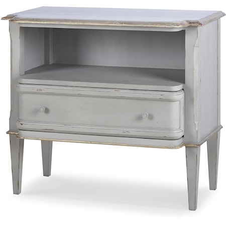 Monarch Traditional 1-Drawer Nightstand