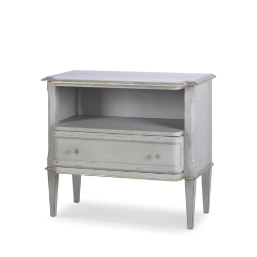 Monarch Traditional 1-Drawer Nightstand
