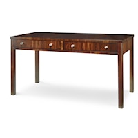 Transitional Keith Writing Desk with Two Drawers