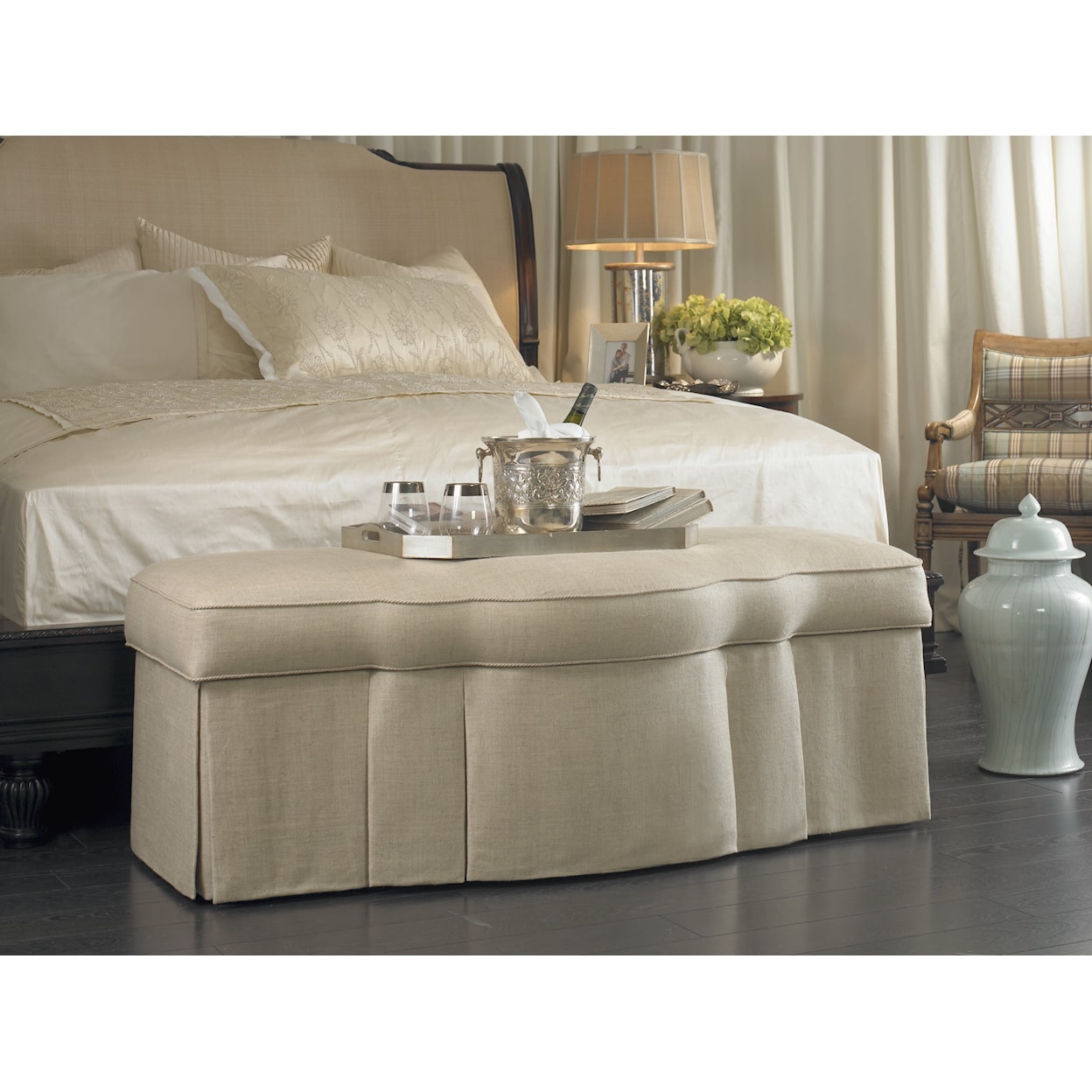 Century Signature Upholstered Accents Storage Bench