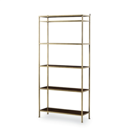 Hyde Park Transitional 4-Shelf Etagere