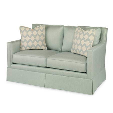 Del Mar Skirted Love Seat