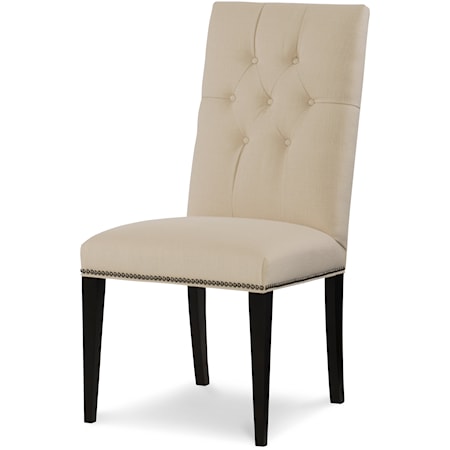 Fairmont Transitional Tufted Side Chair