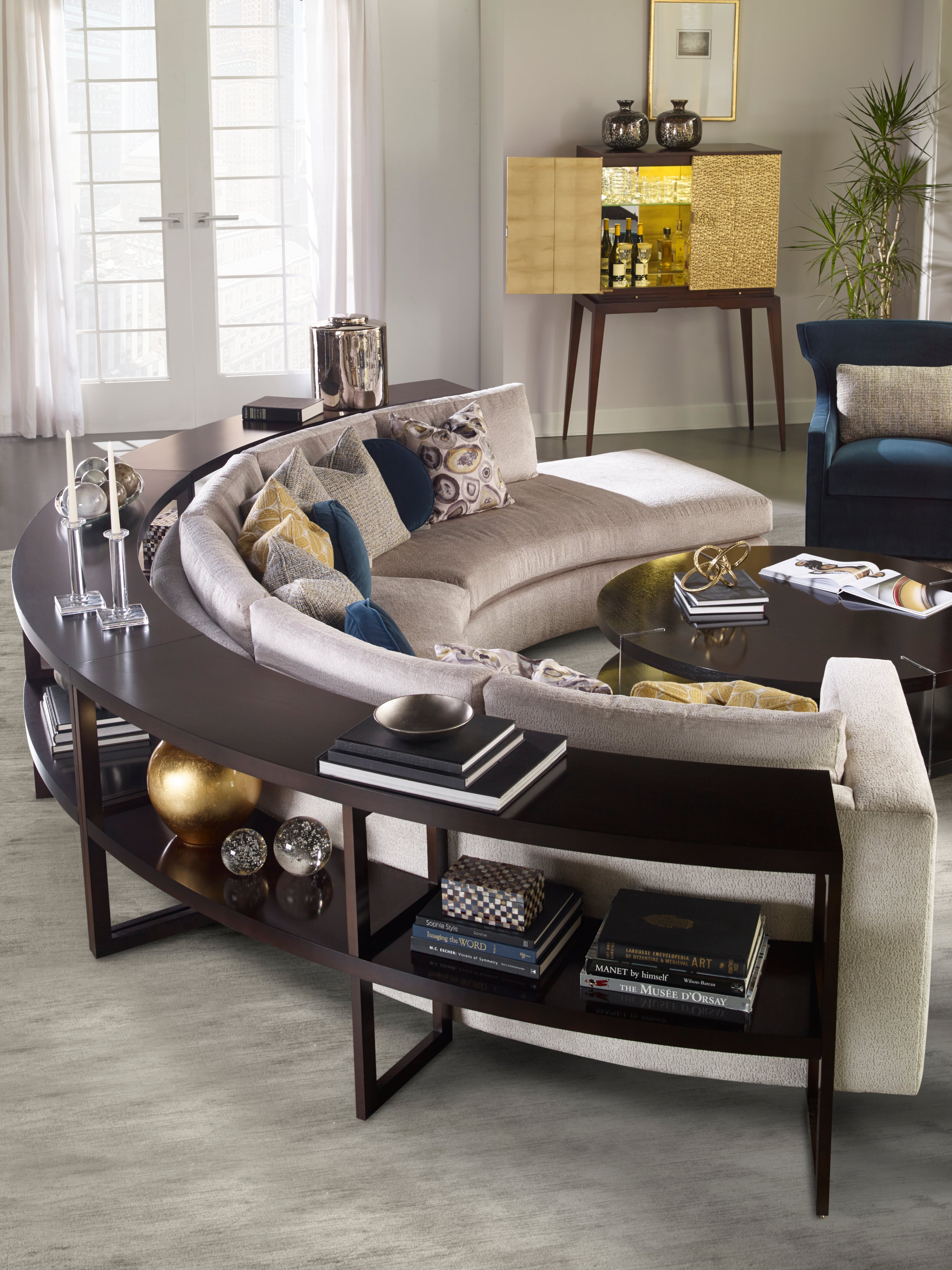 Alden 2/3 Back Armless Sofa Raf