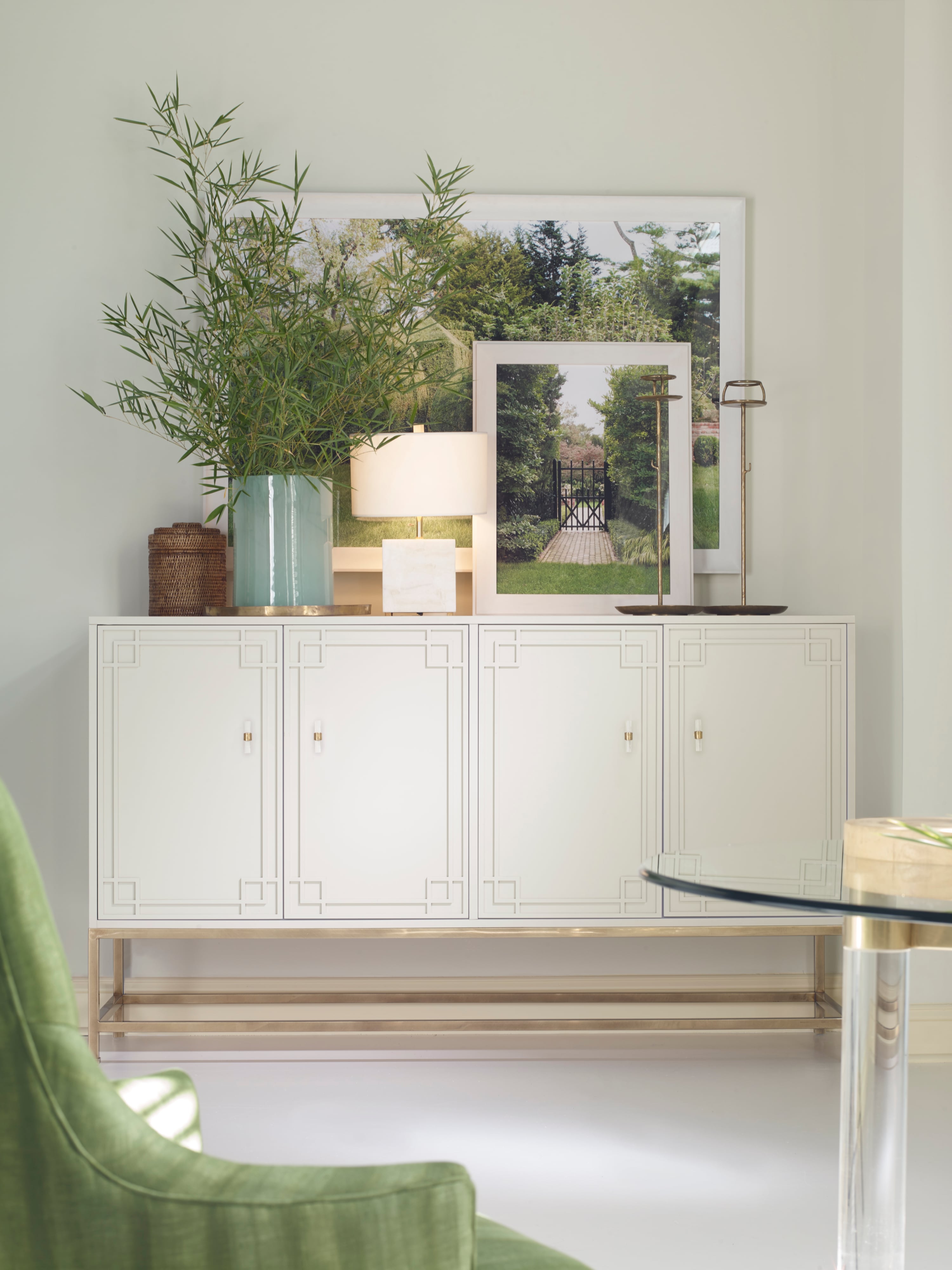 Century Details Case Details 4 Door Tall Credenza (+Drawers)