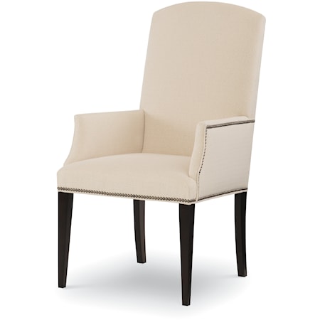 Lorne Transitional Upholstered Arm Chair