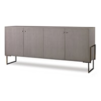 Monarch Transitional 4-Door Credenza