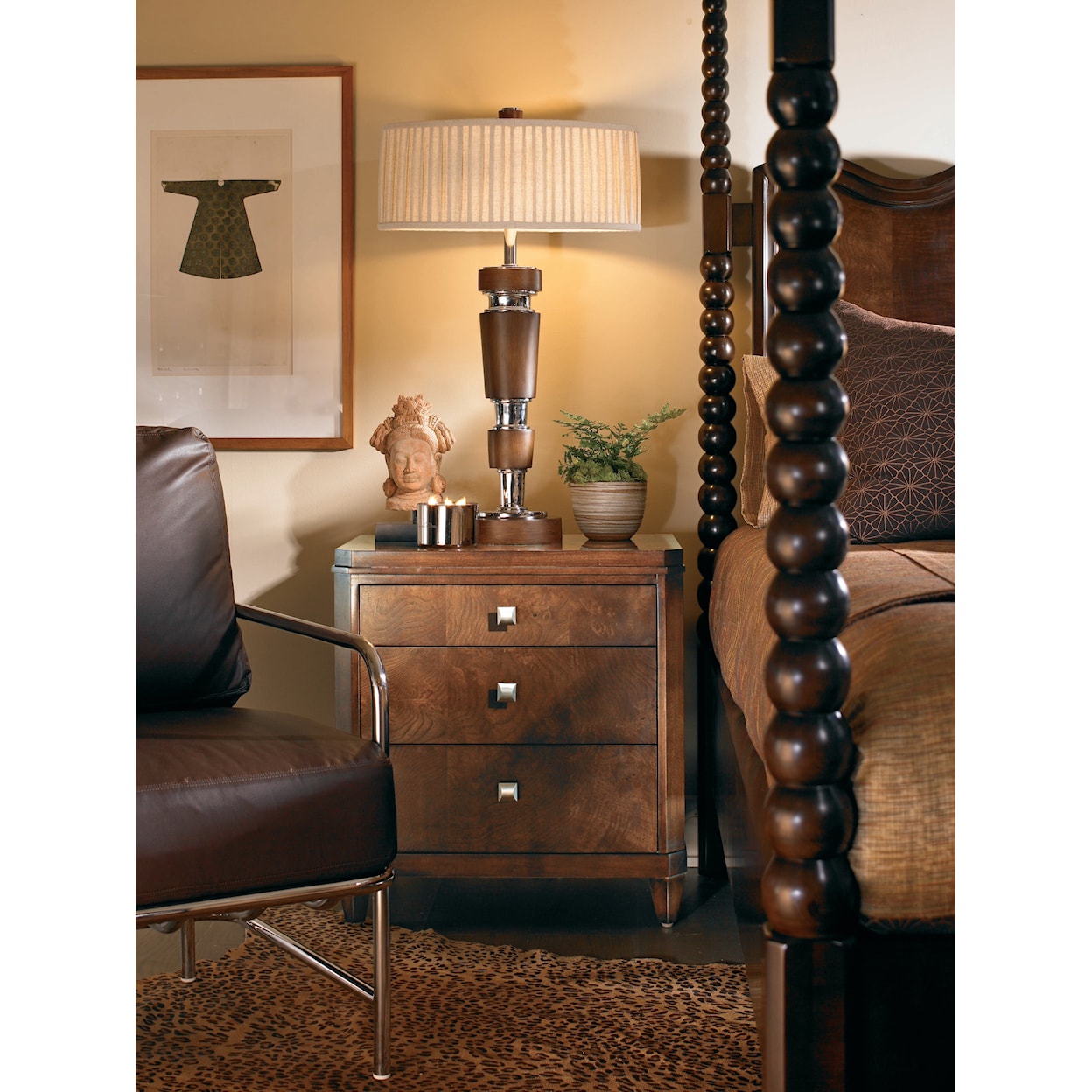 Century Metro Lux Bedside Chest