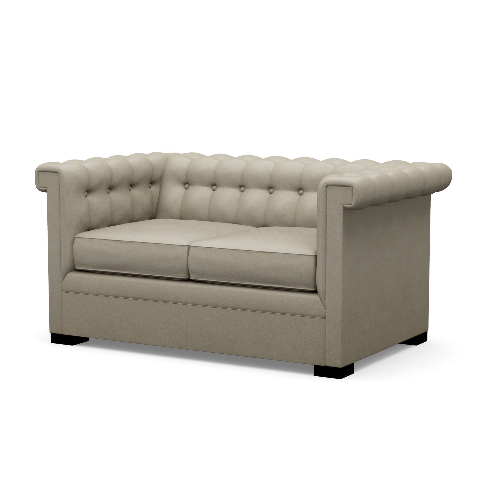 Modern Chesterfield Love Seat