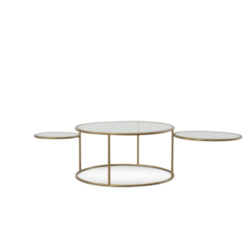 Cassie 3-Surface Mid-Century Modern Coffee Table