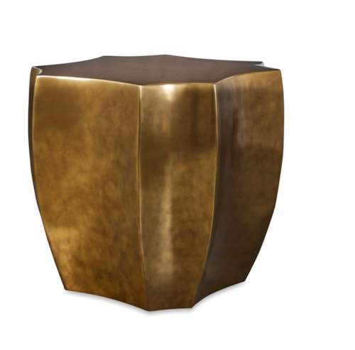 Emerge Contemporary Antique Bronze Lamp Table