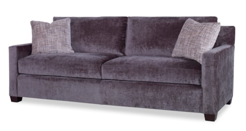 Contemporary Bateman Sofa with Track Arms