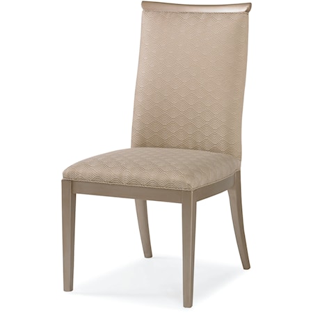 Zoe Transitional Upholstered Dining Side Chair