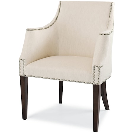 Dixon Transitional Dining Arm Chair