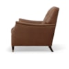 Century Leather Stone Accent Chair