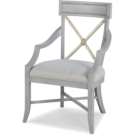 Monarch Traditional Dining Arm Chair