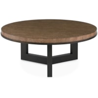 Contemporary Round Cocktail Table