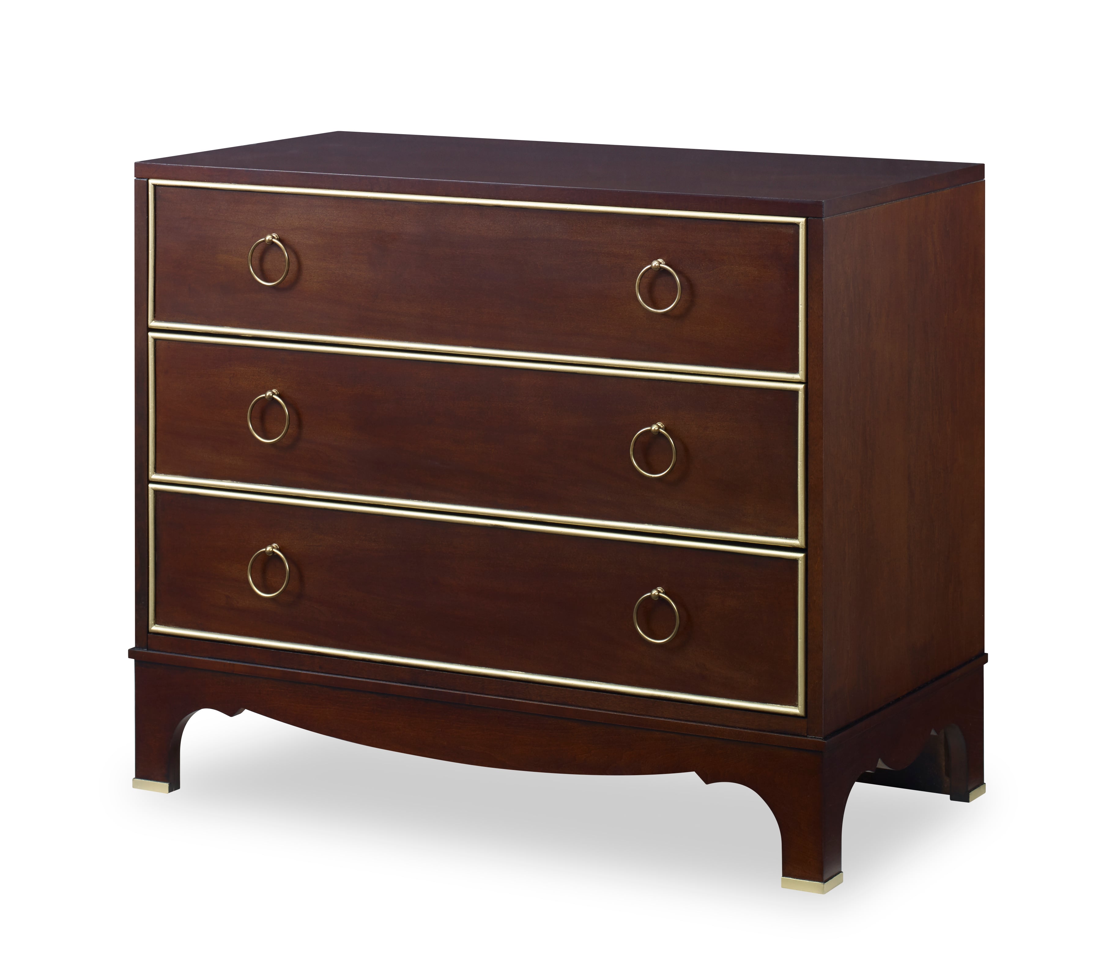 Century Details Case Details 3 Drawer Large Nightstand
