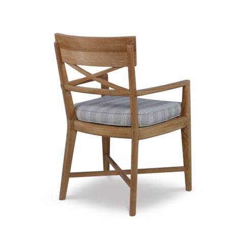 Outdoor Dining Chair with Cushion