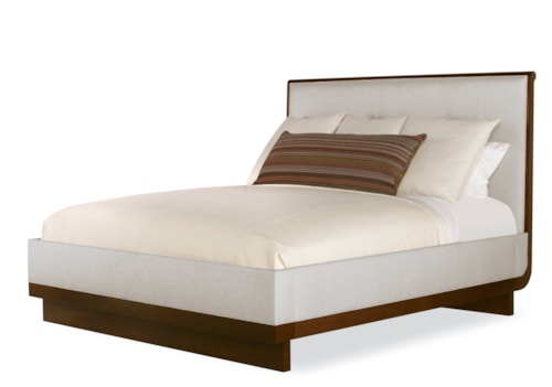 Vienna Contemporary Upholstered Platform Bed - California King