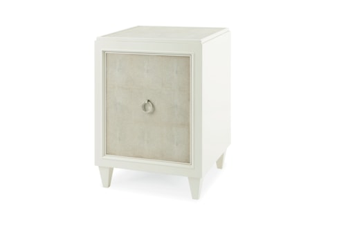 Monarch Contemporary 1-Door Nightstand