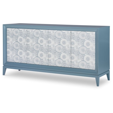Details Uph Front Low Credenza