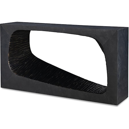 Kelly Contemporary Abstract Console Table