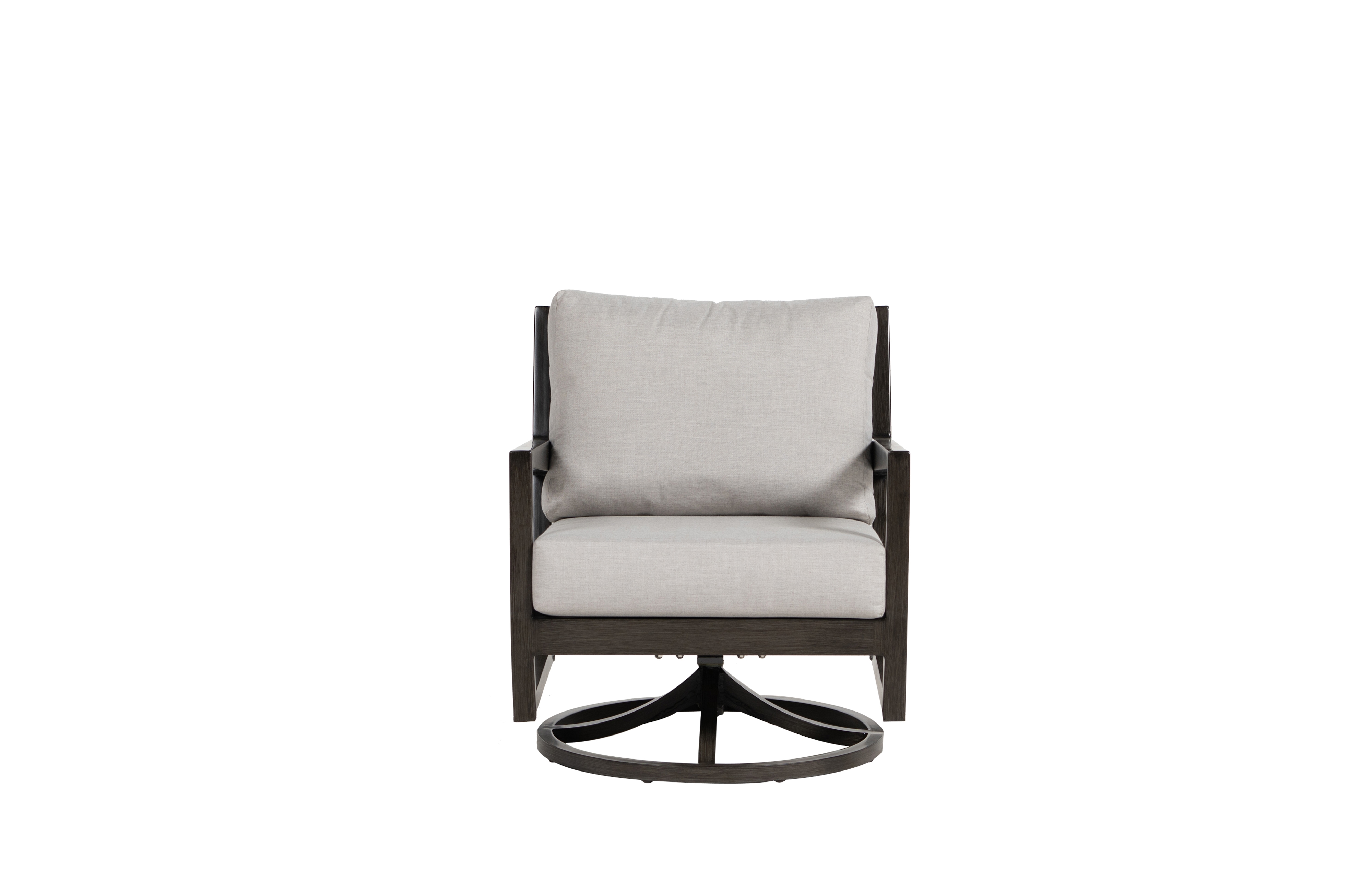 Classic Slat-Back Swivel Rocker