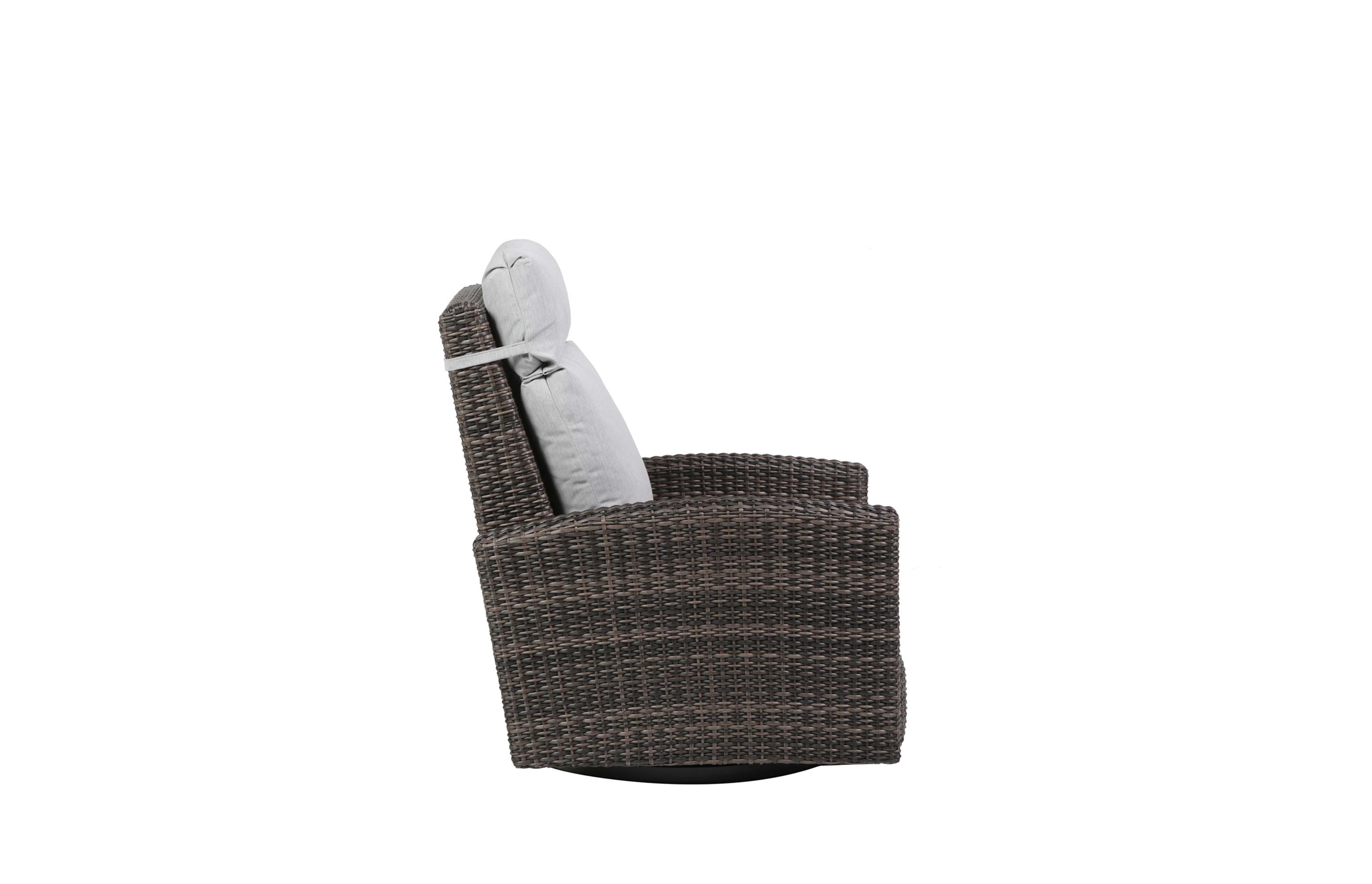 Ratana Coral Gables Casual Woven Swivel Recliner