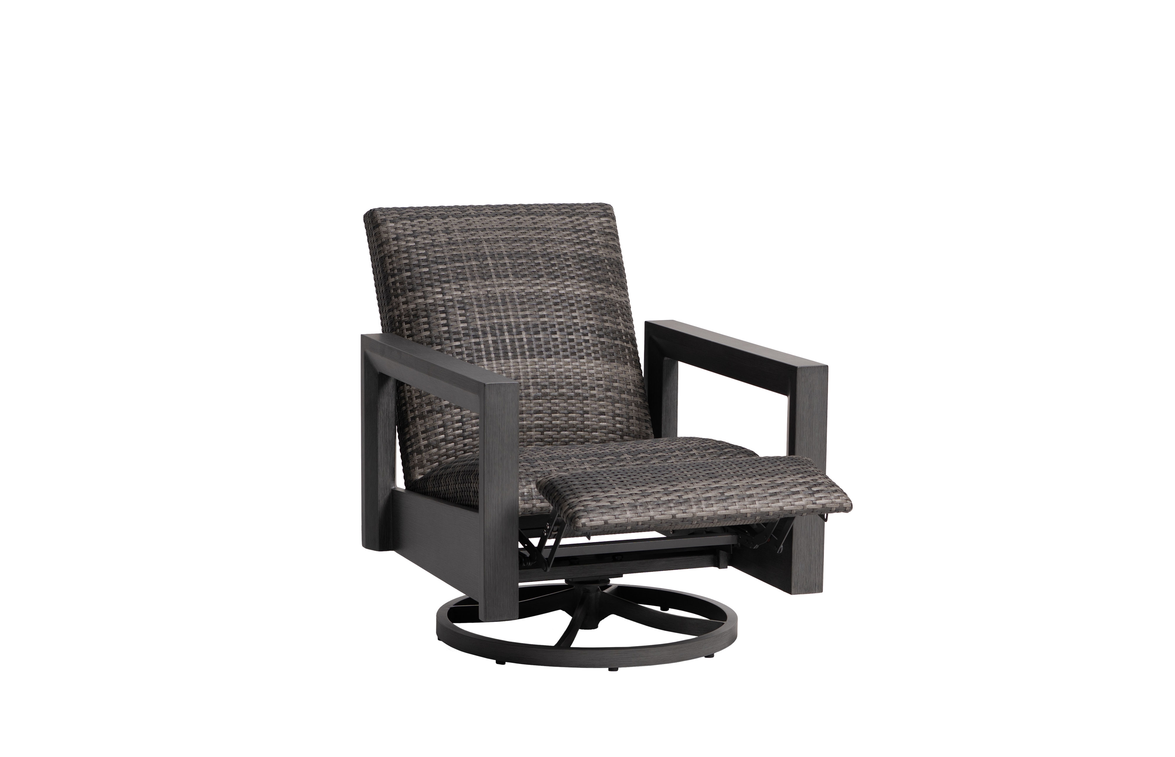 Modern Coastal Swivel Recliner