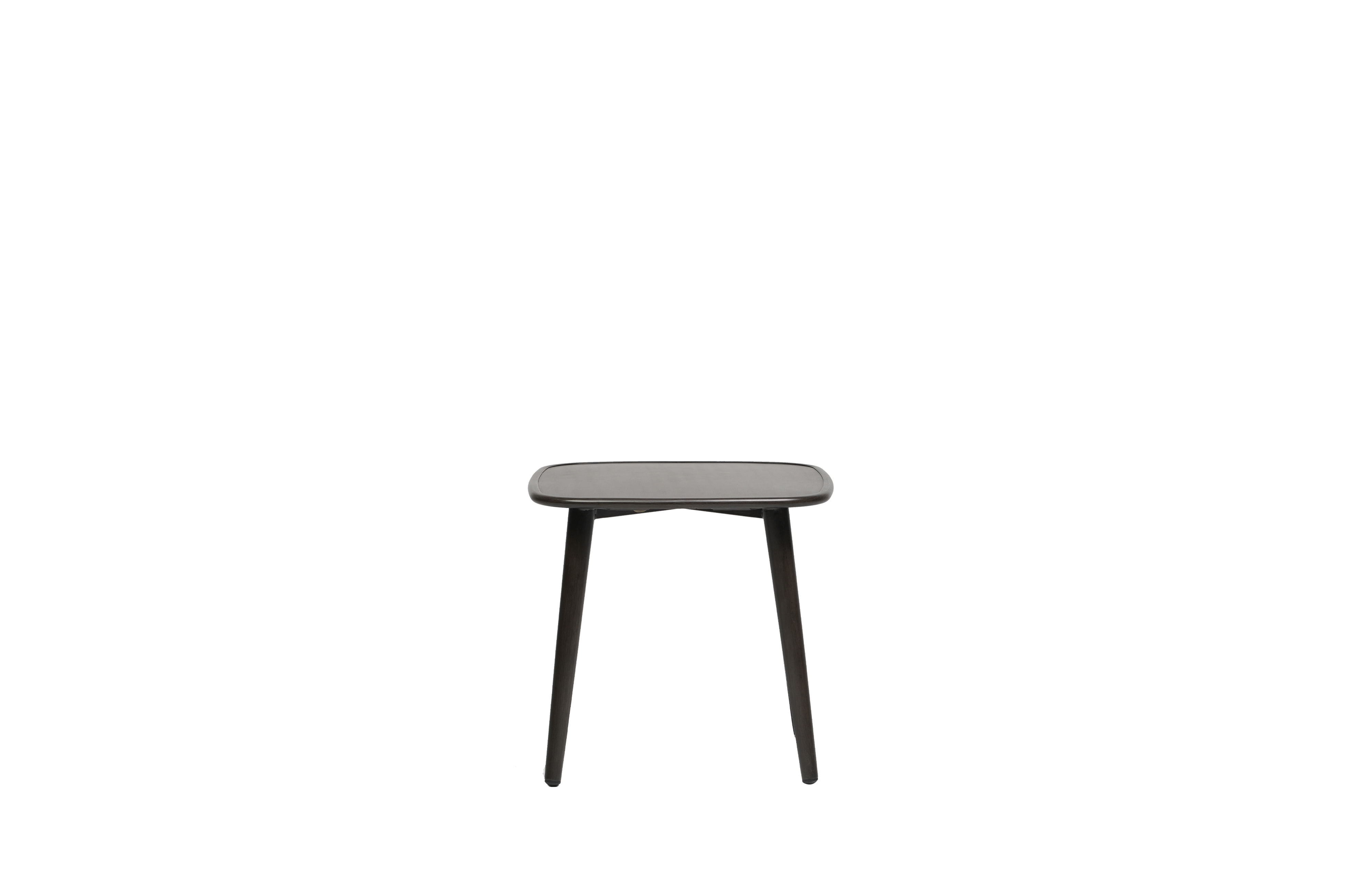 Ratana Poinciana Modern 23" Sq. Aluminum Side Table